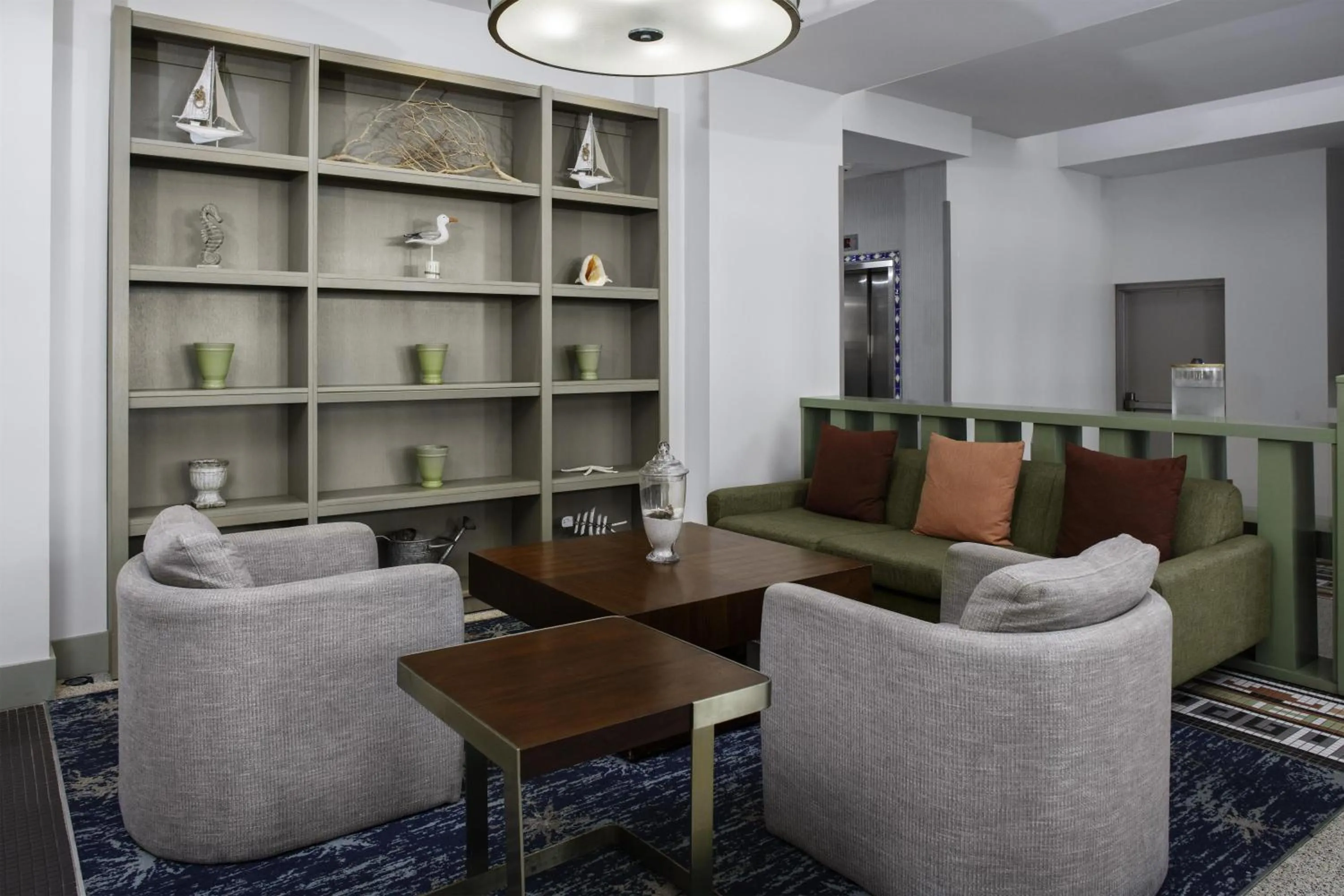 Lobby or reception in Hilton Garden Inn Miami South Beach