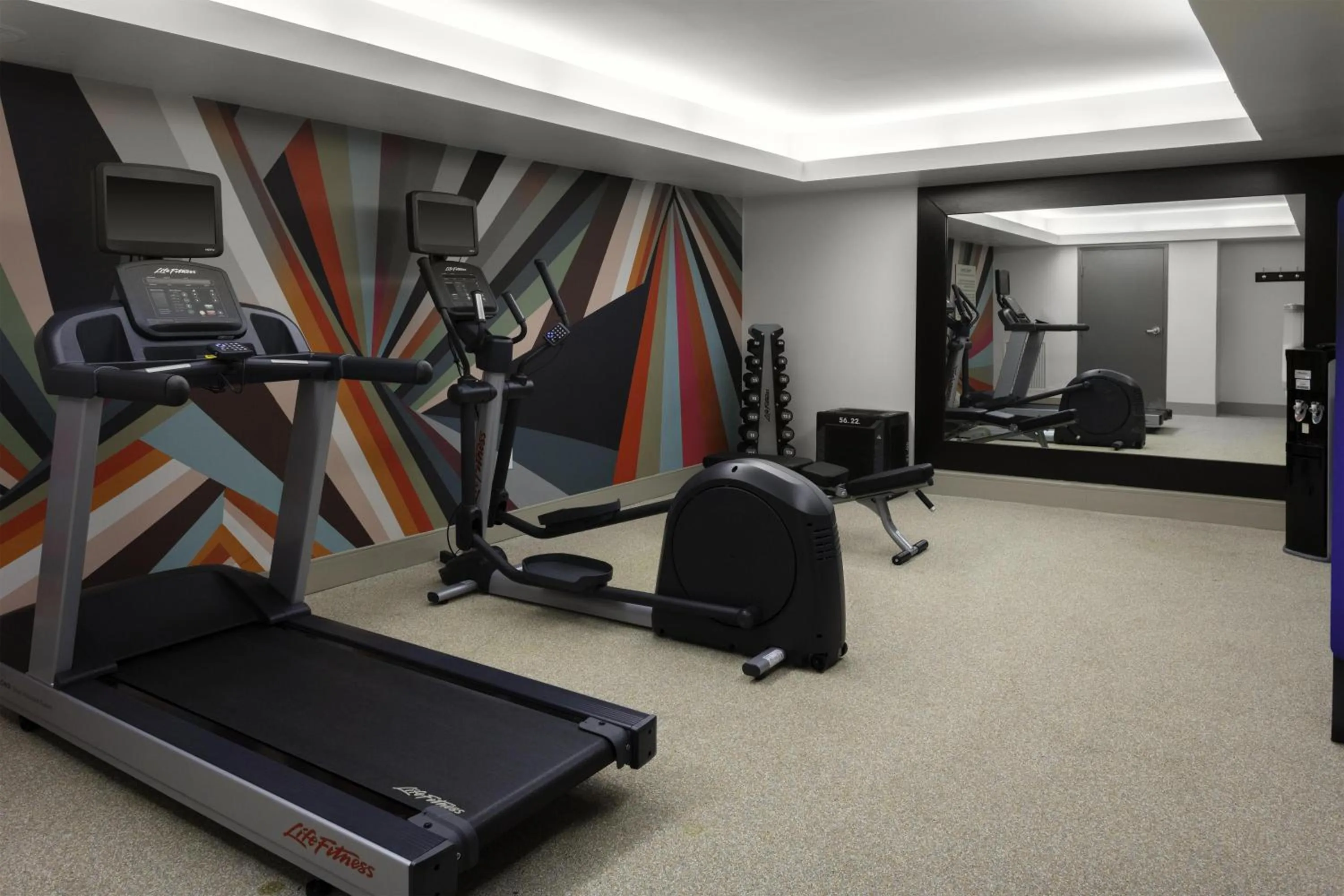 Fitness centre/facilities in Hilton Garden Inn Miami South Beach