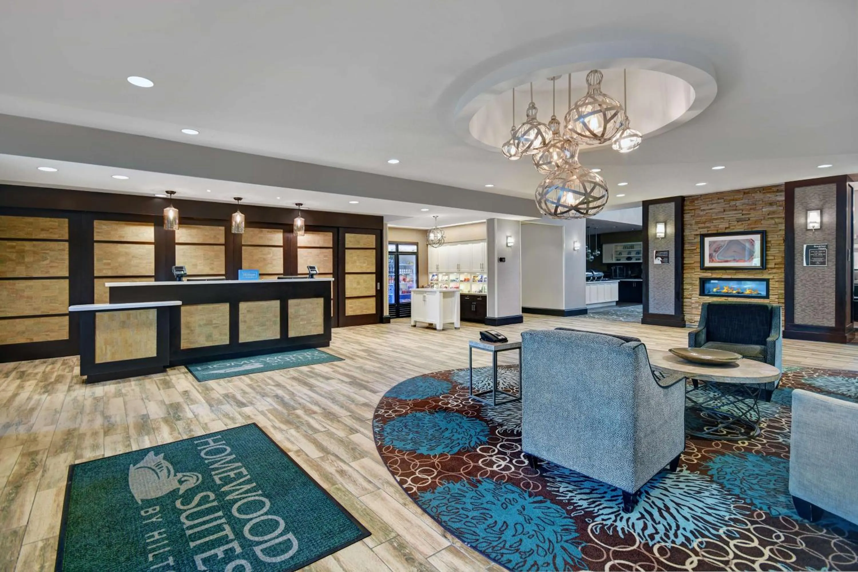 Lobby or reception in Homewood Suites by Hilton Hamilton, NJ