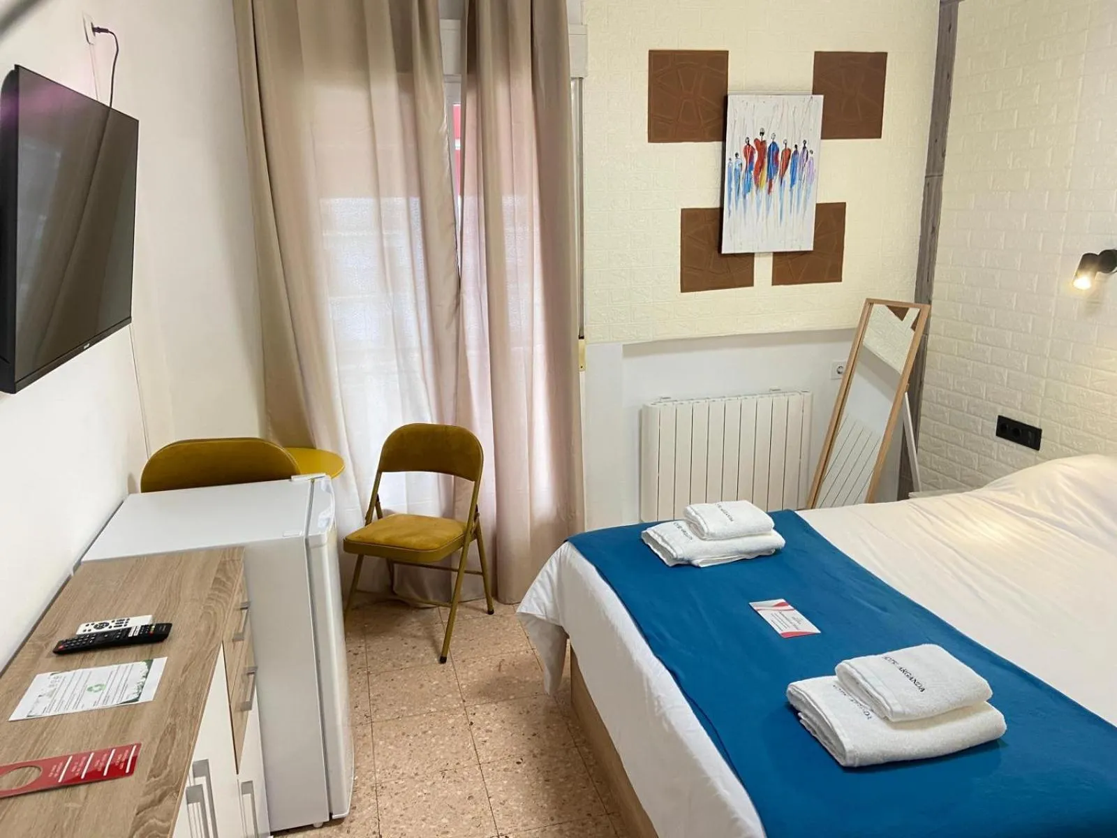 Bedroom, Bed in Hotel Arganda