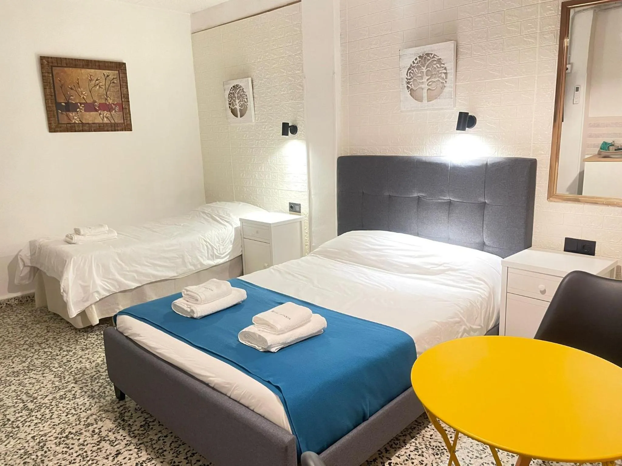 Bedroom, Bed in Hotel Arganda