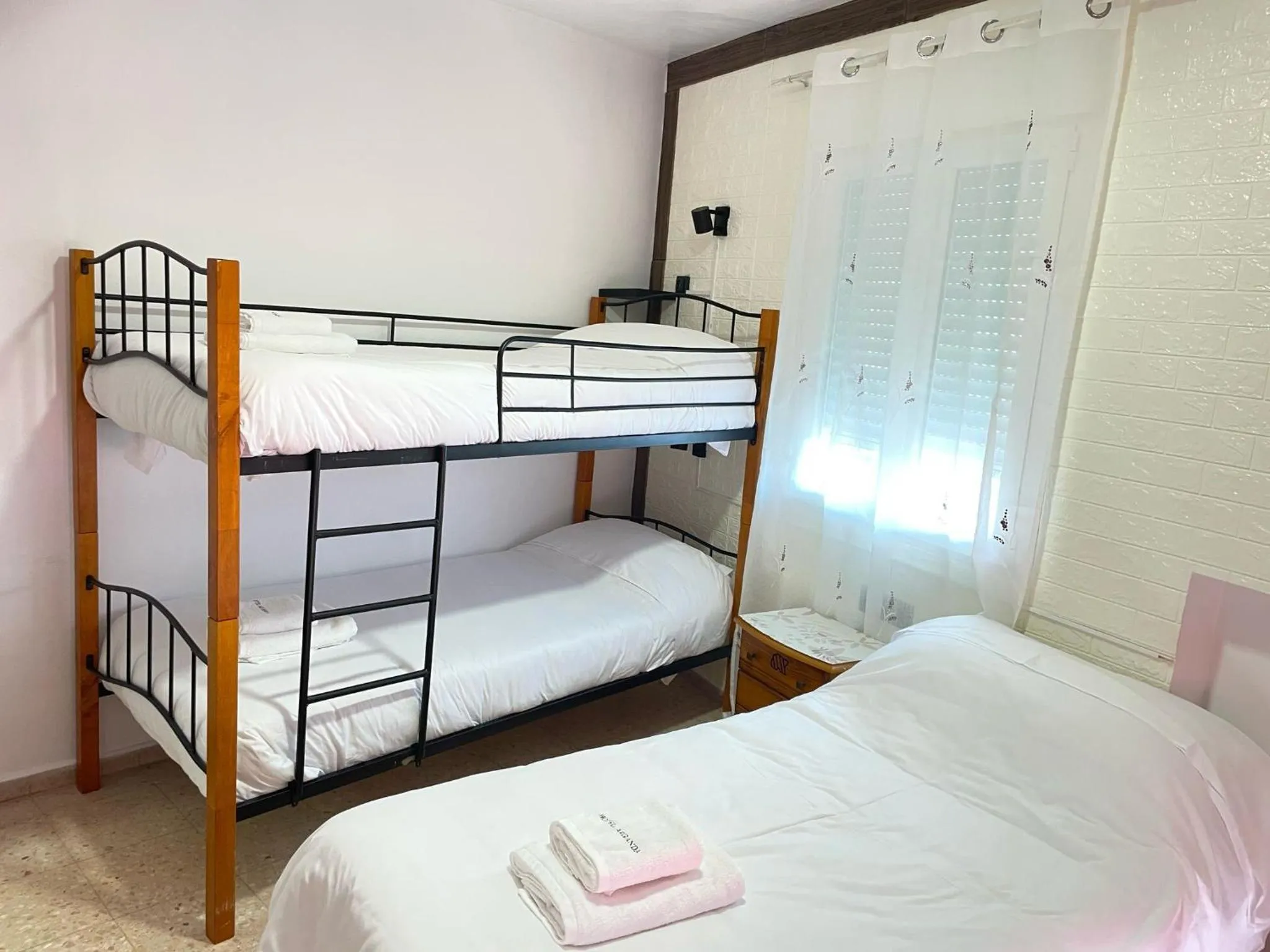 Bedroom, Bed in Hotel Arganda