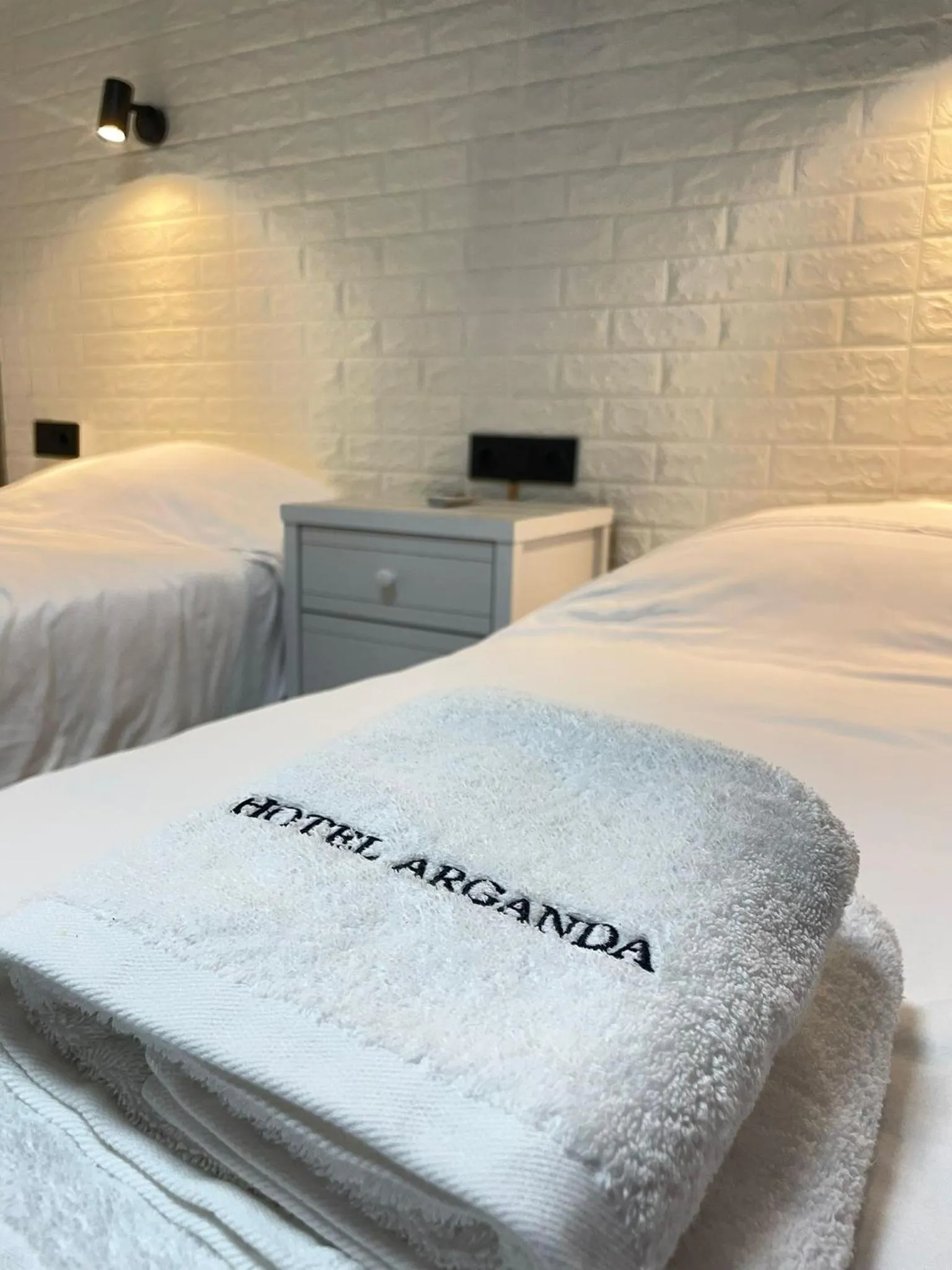 Bedroom, Bed in Hotel Arganda