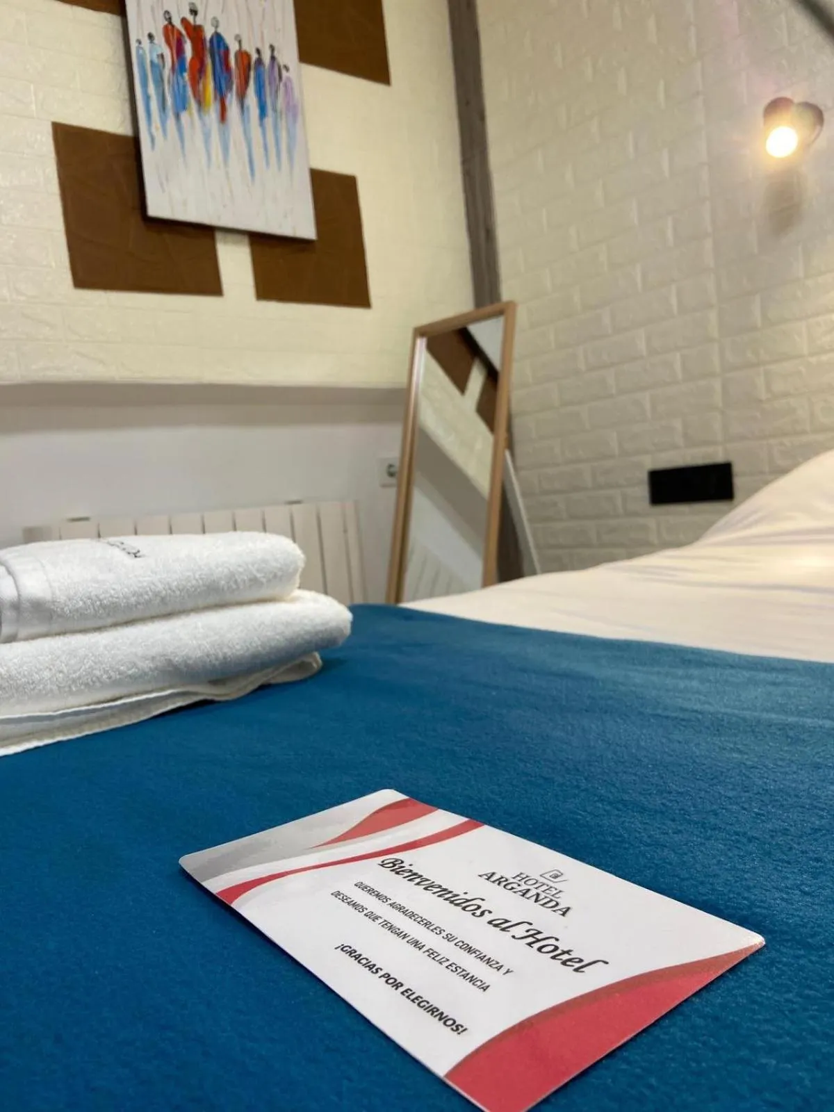 Bedroom, Bed in Hotel Arganda