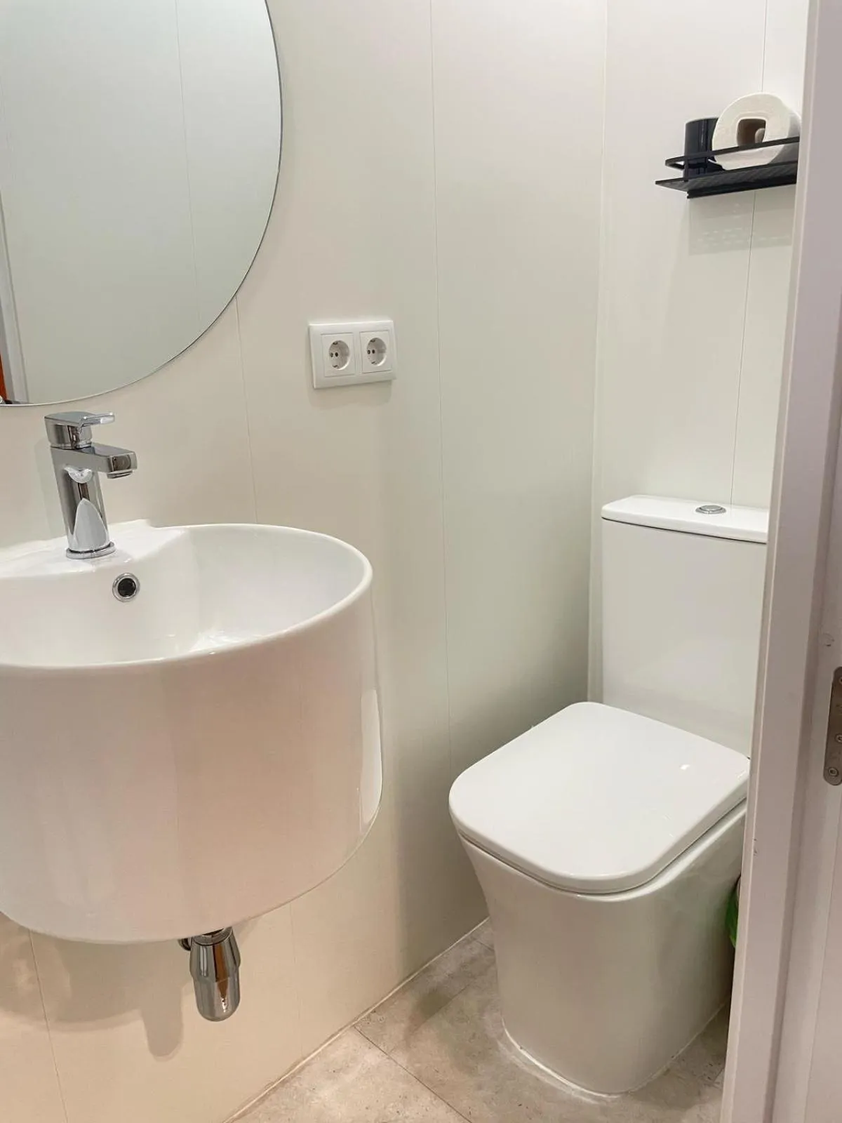 Bathroom in Hotel Arganda