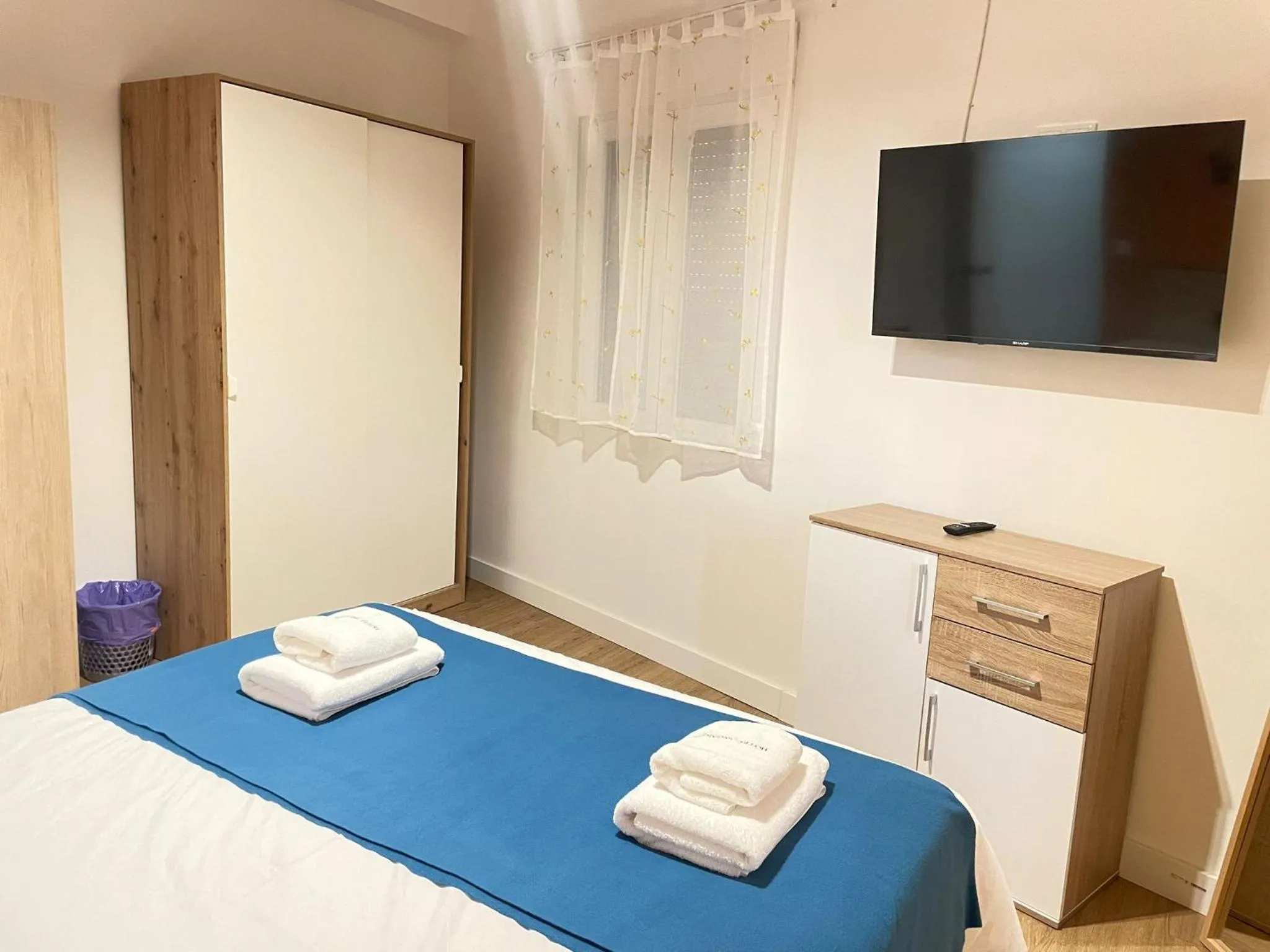 Bedroom, Bed in Hotel Arganda