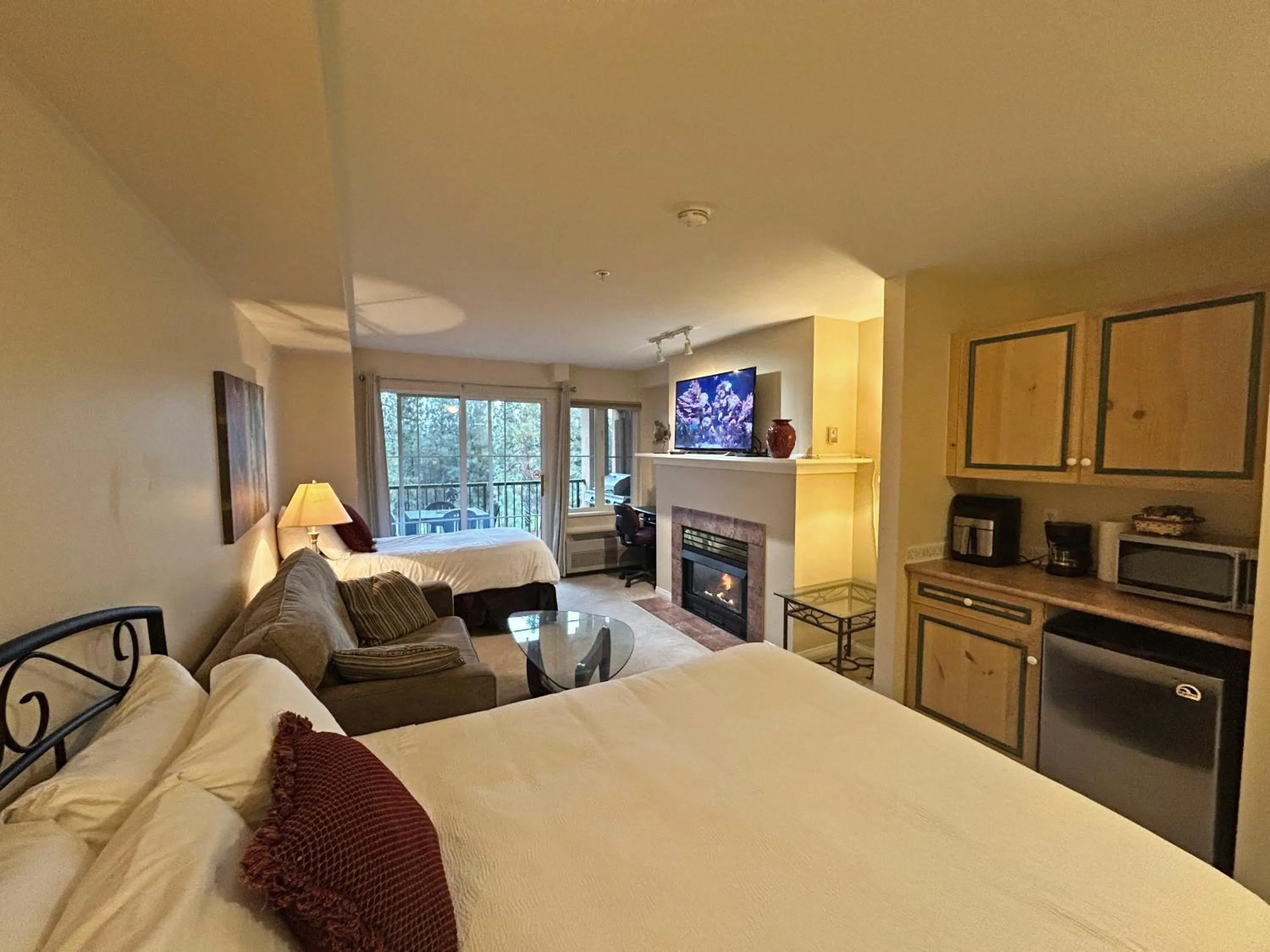 Bed in Borgata Lodge Resort