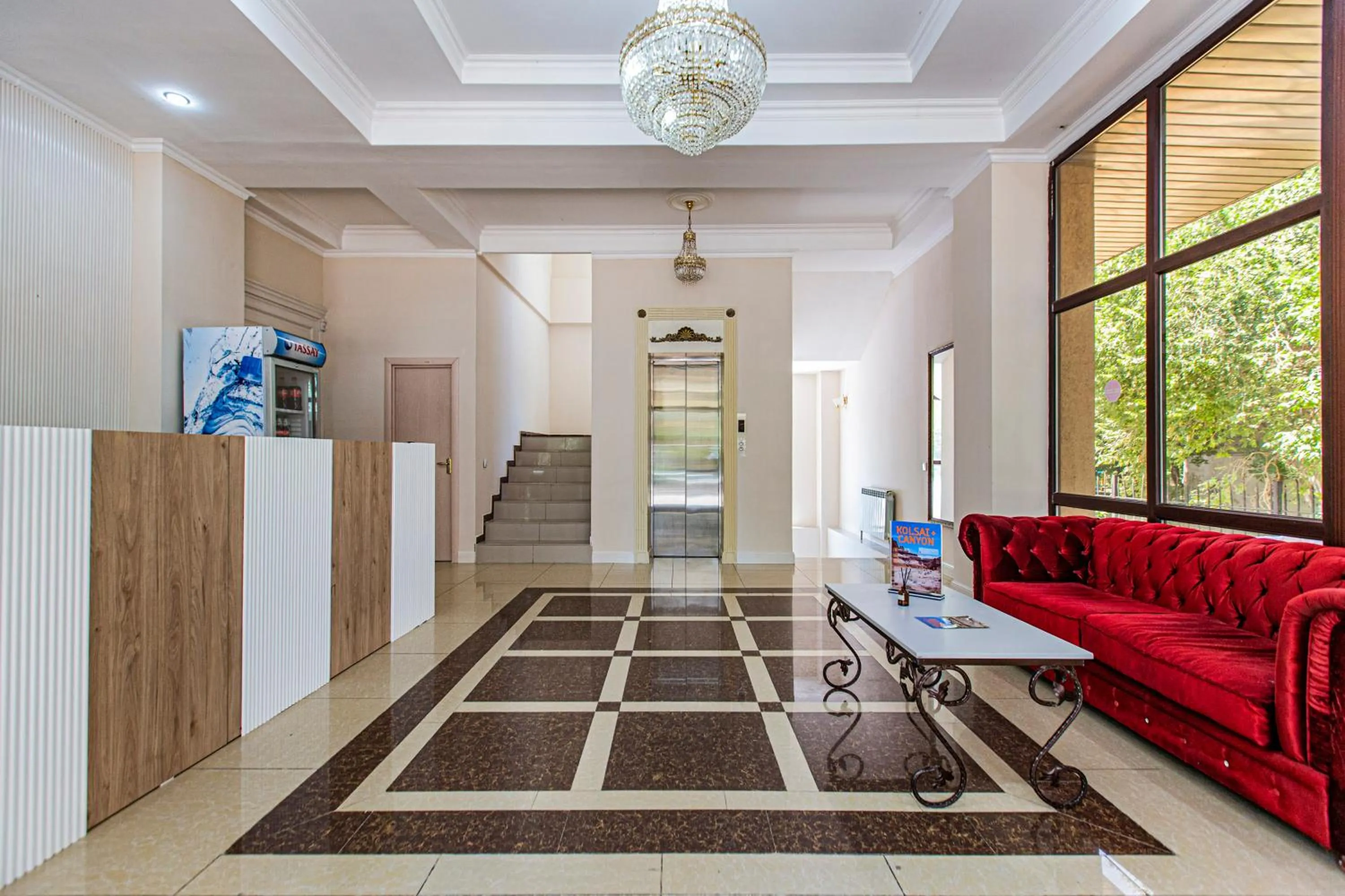 Seating area in KAIER Hotel