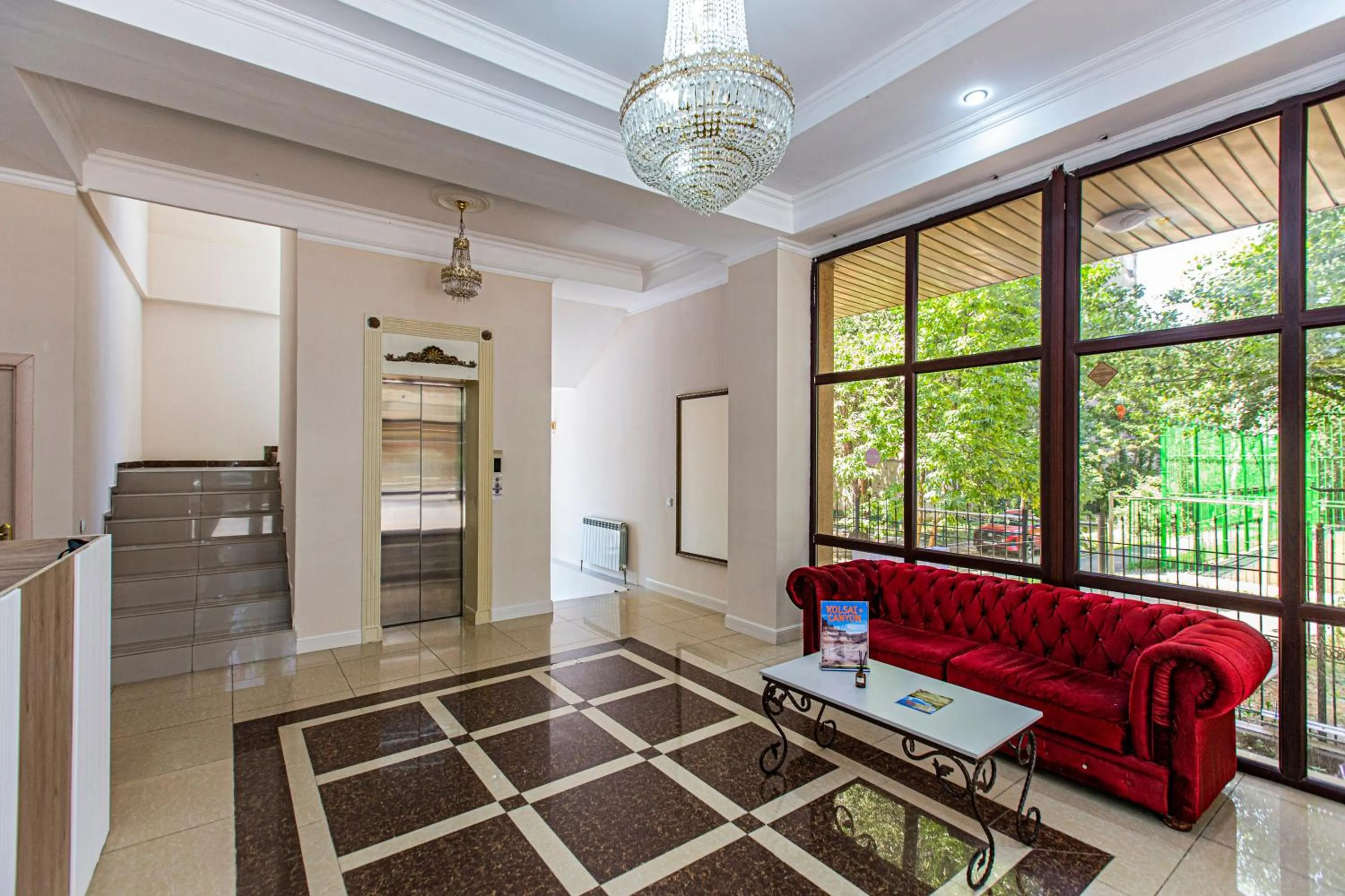 Seating area in KAIER Hotel