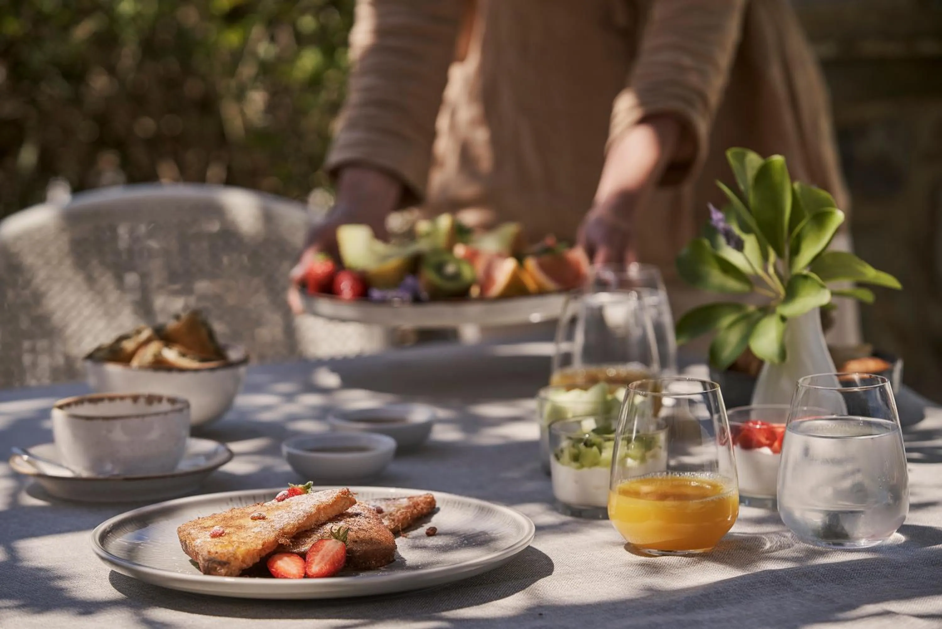 Food close-up in Yria Island Boutique Hotel & Spa