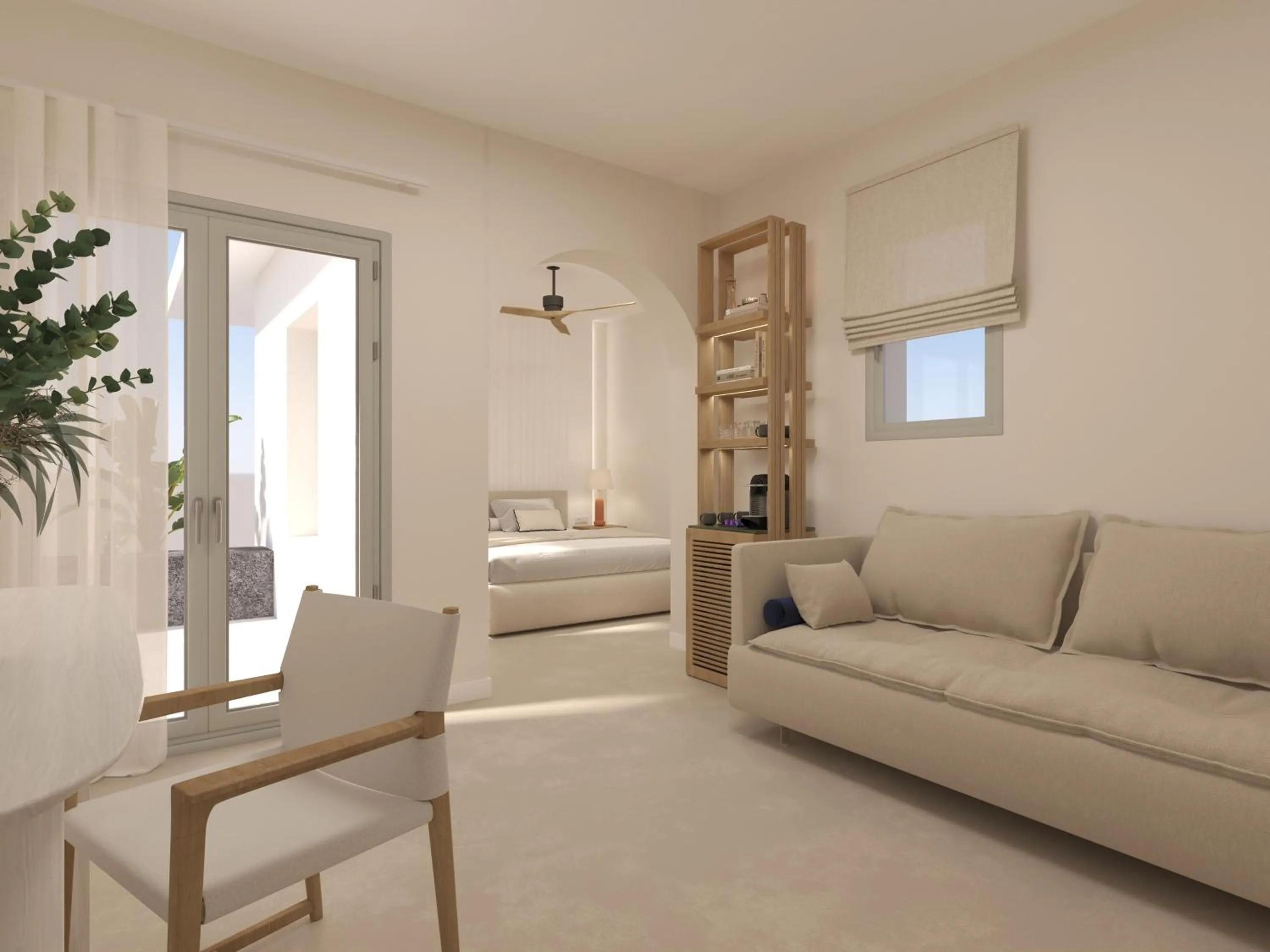 Living room in Yria Island Boutique Hotel & Spa