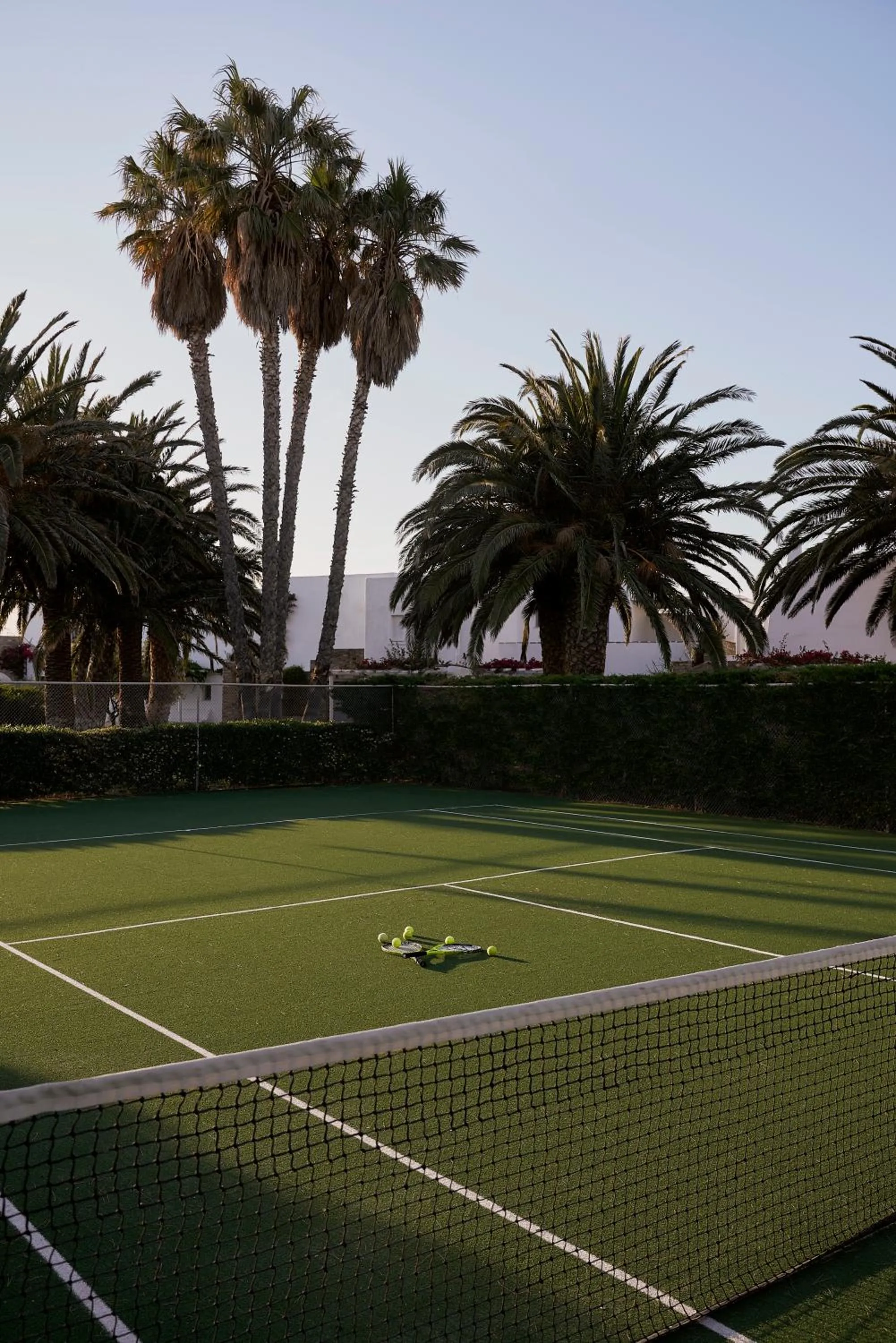 Tennis court in Yria Island Boutique Hotel & Spa