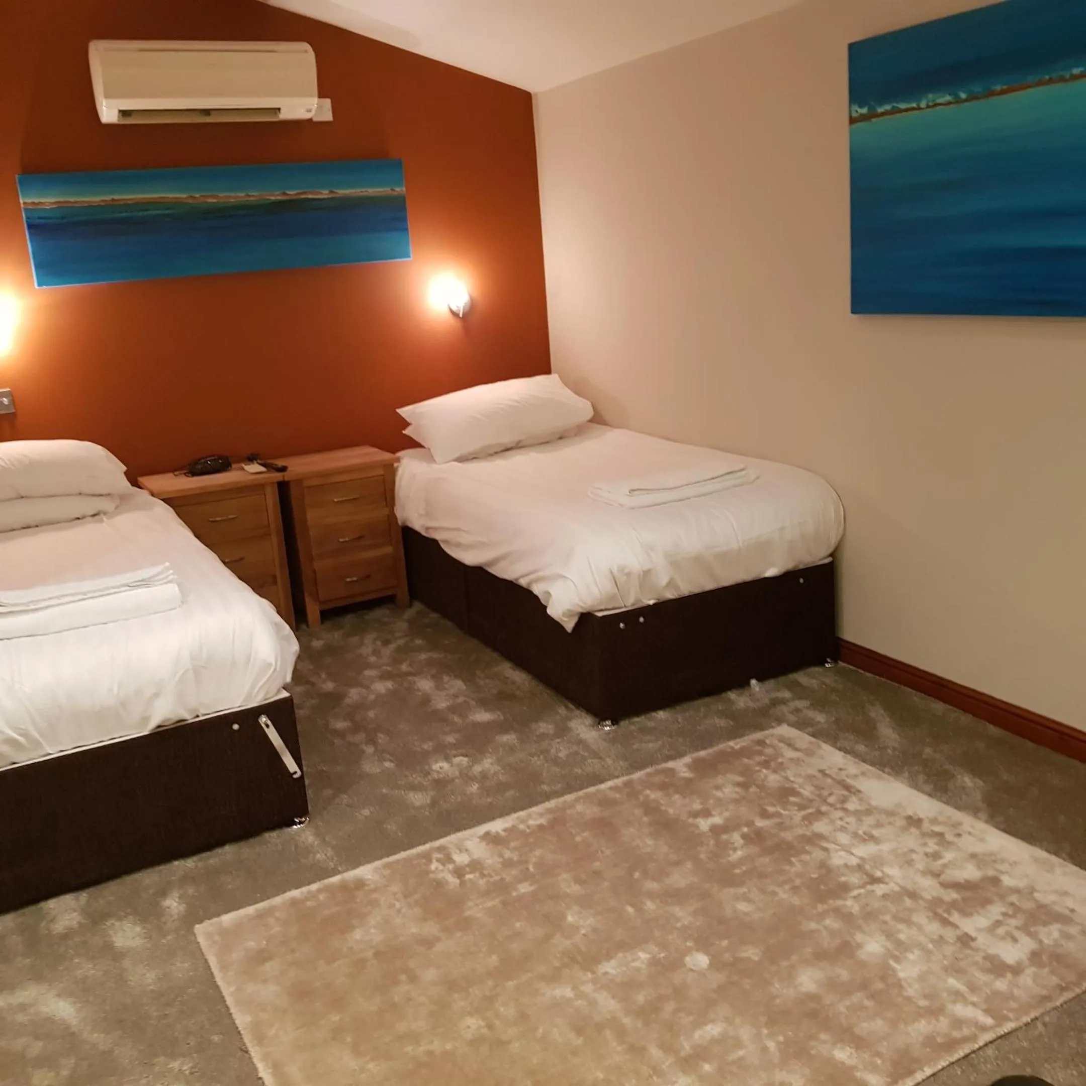 Bed in Heritage Grange at Thurston, Hotel