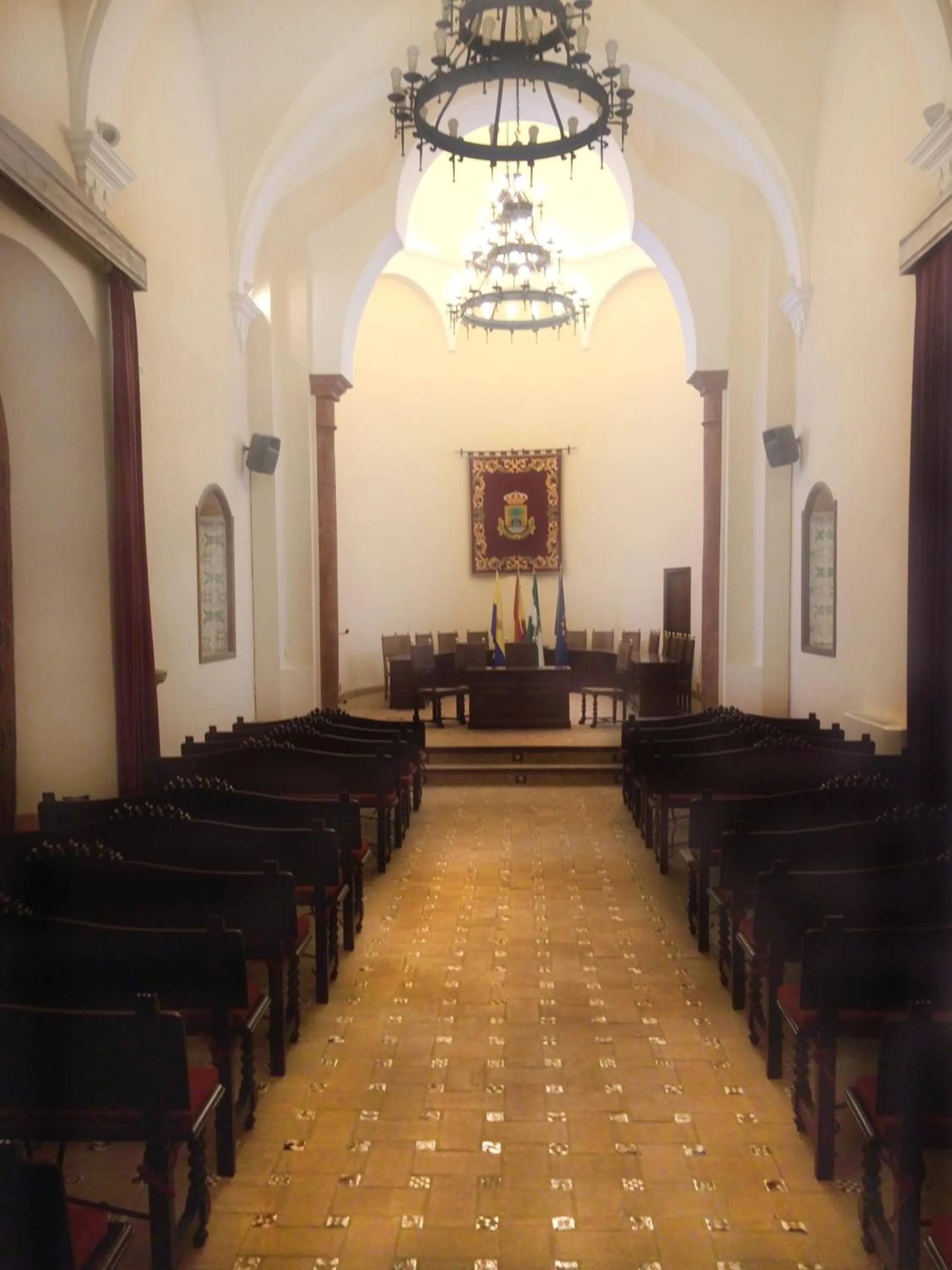 Decorative detail in Hospedería Convento de Santa Clara