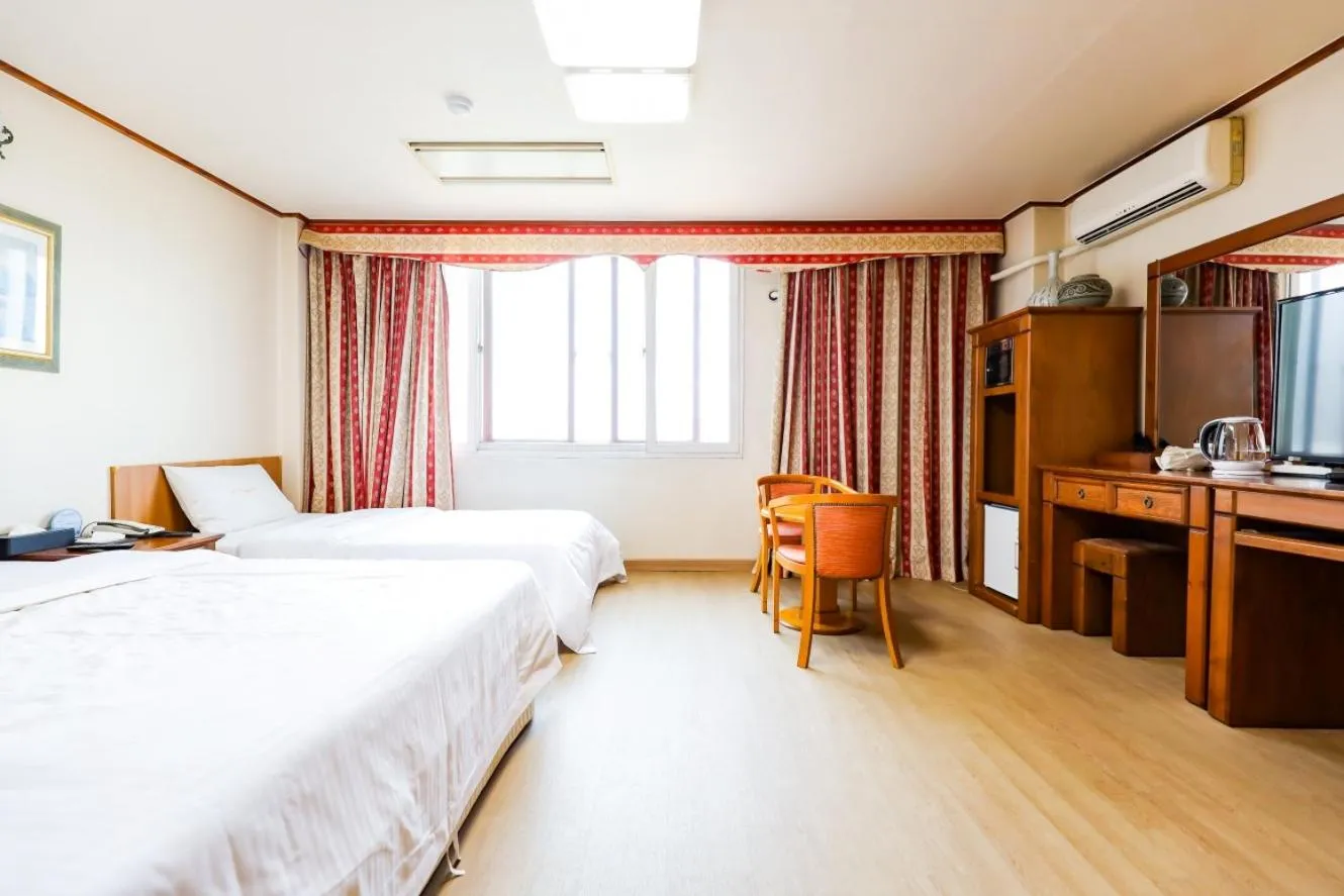 Bed in Newvera Hotel