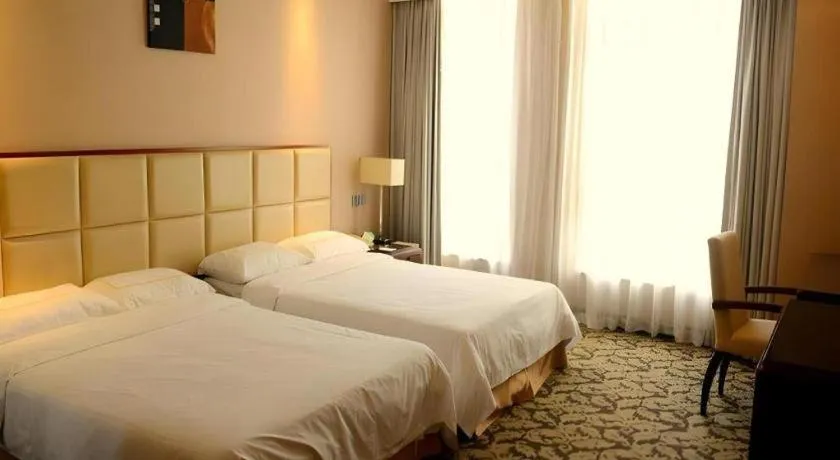 Bed in Xiamen Fortune Hotel