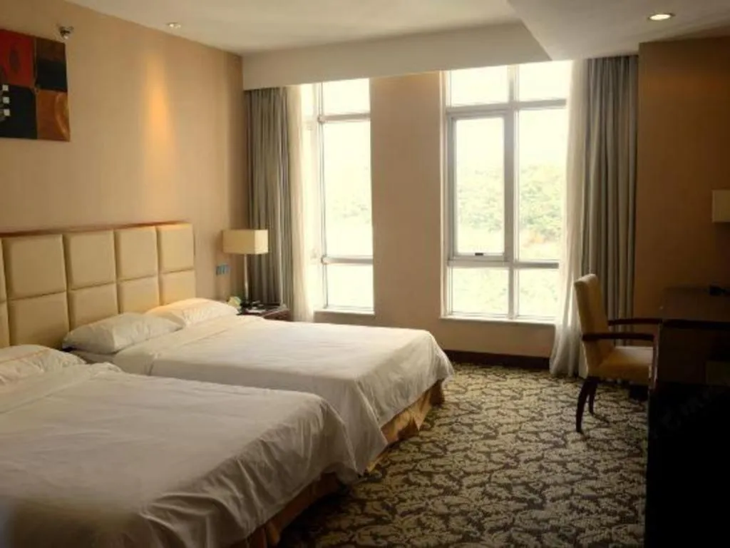 Bed in Xiamen Fortune Hotel