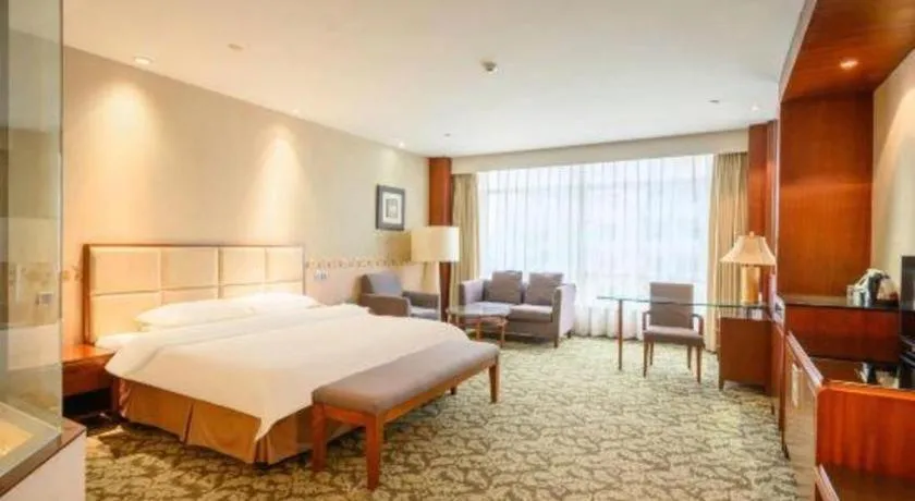 Bed in Xiamen Fortune Hotel