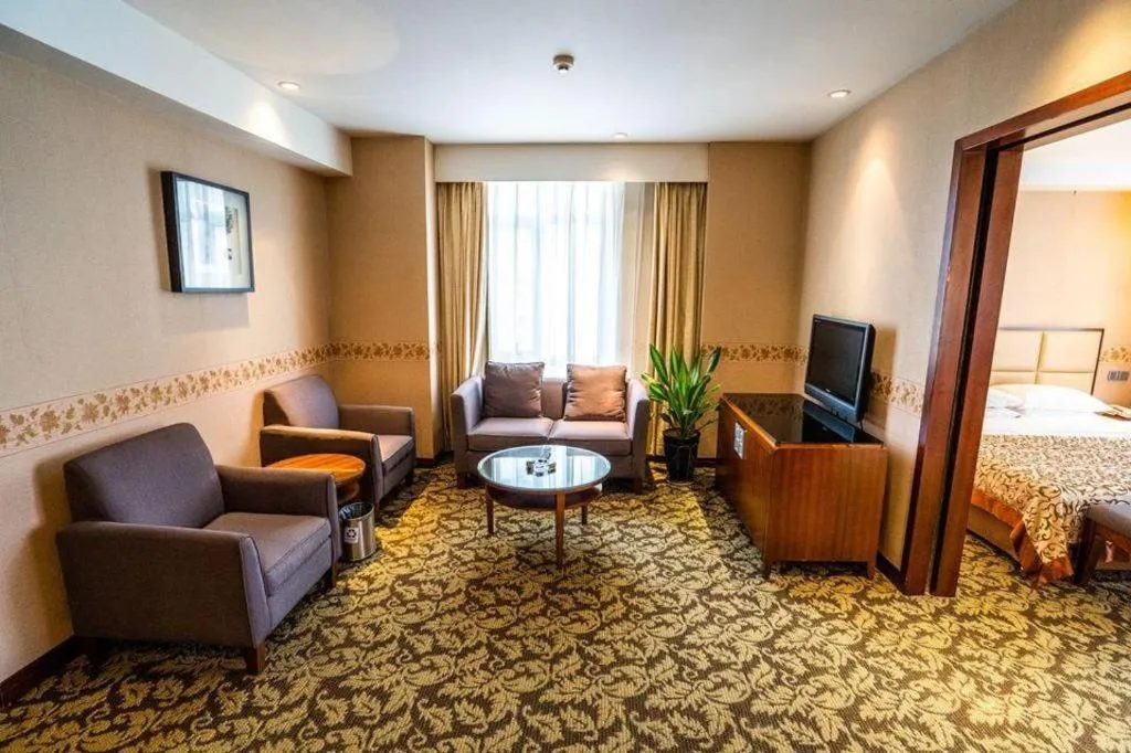 Bed in Xiamen Fortune Hotel