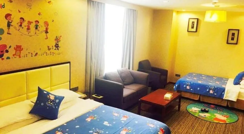 Bed in Xiamen Fortune Hotel