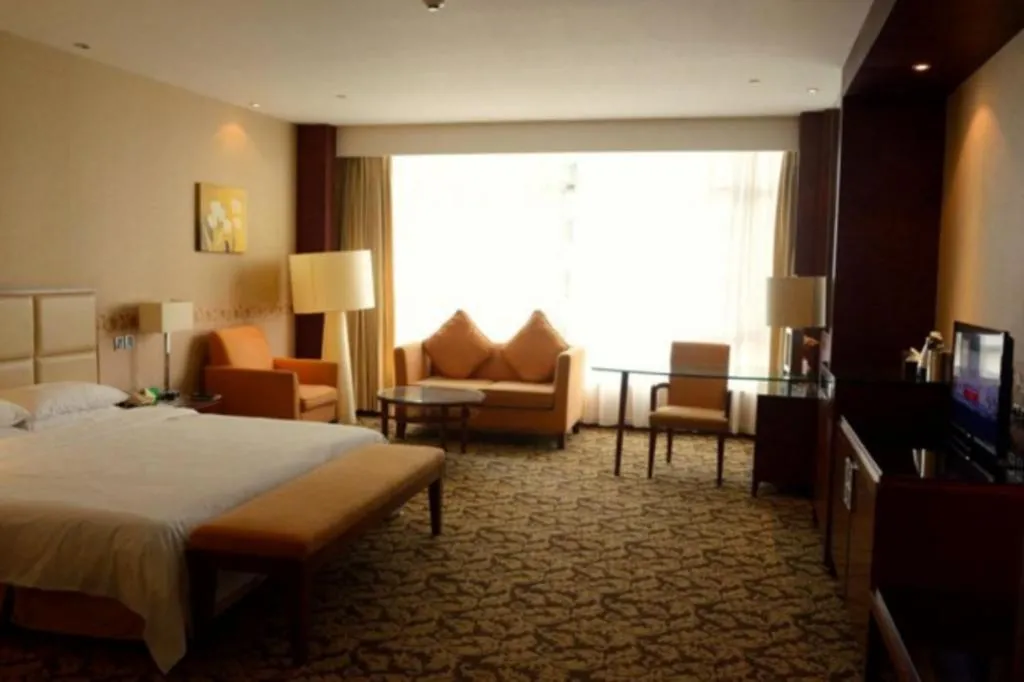 Bed in Xiamen Fortune Hotel