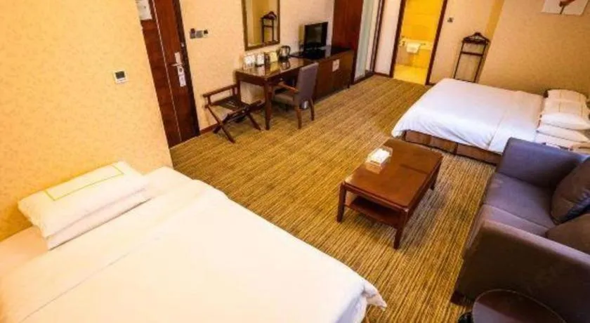 Bed in Xiamen Fortune Hotel