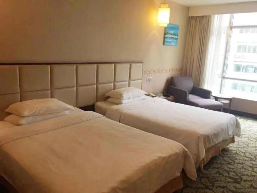 Bed in Xiamen Fortune Hotel