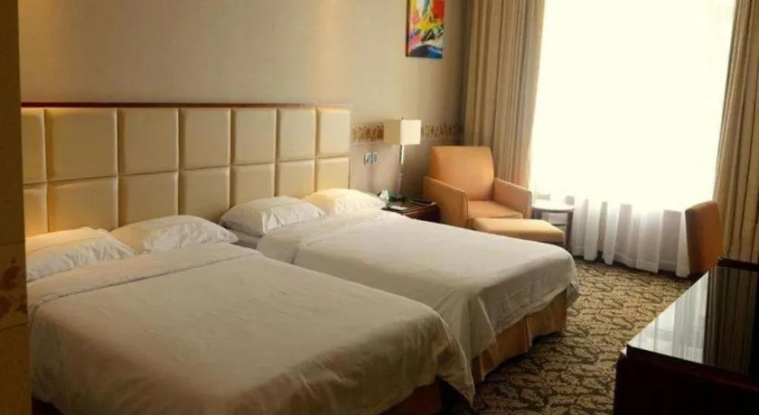 Bed in Xiamen Fortune Hotel