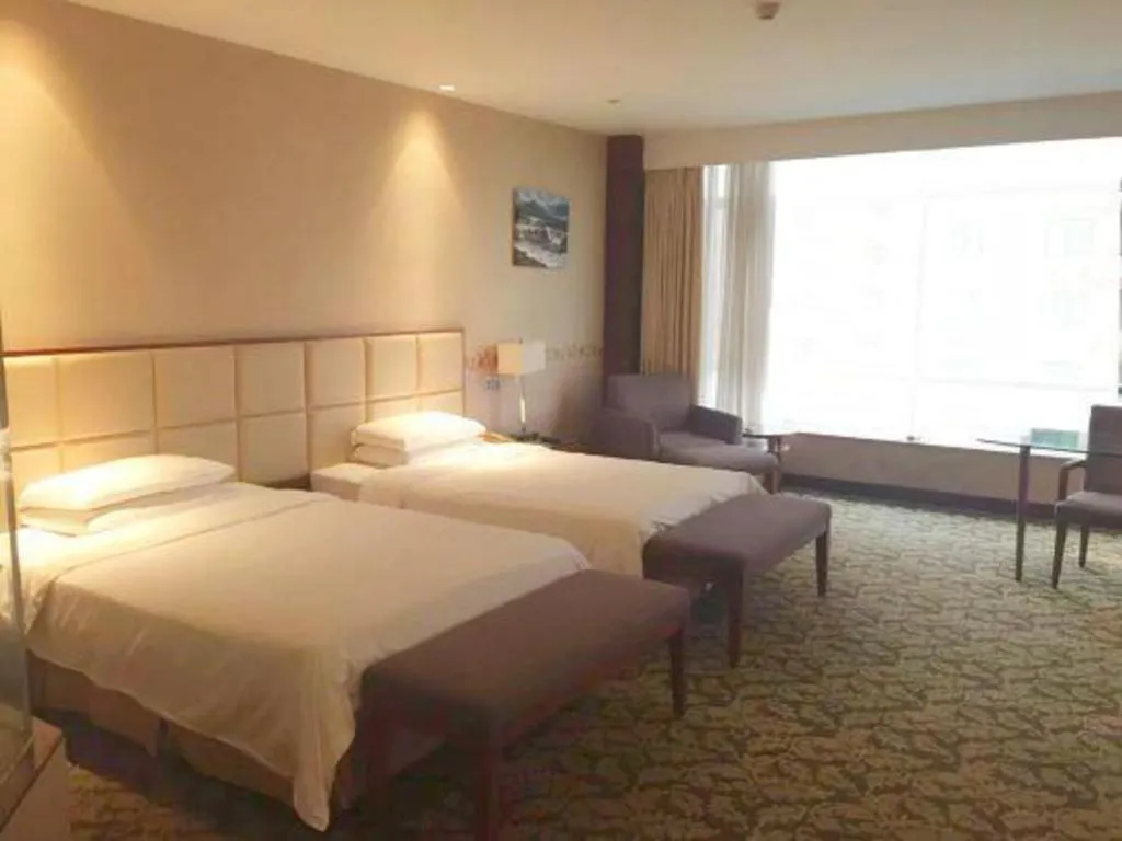 Bed in Xiamen Fortune Hotel