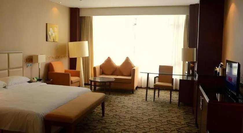 Bed in Xiamen Fortune Hotel