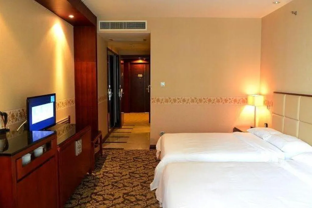 Bed in Xiamen Fortune Hotel