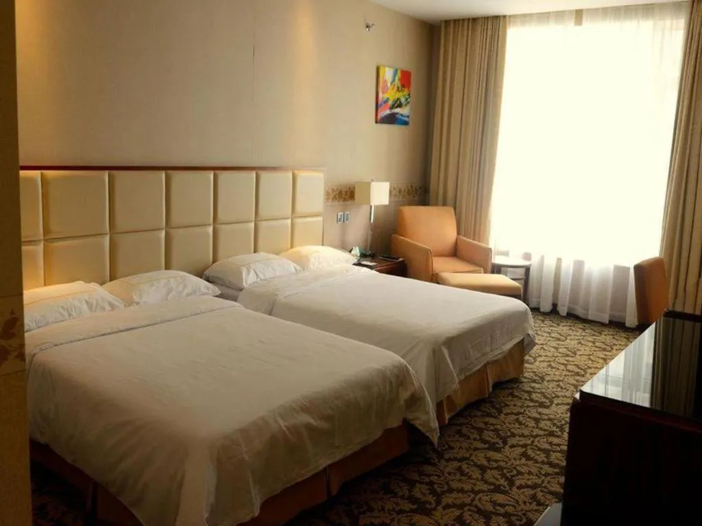 Bed in Xiamen Fortune Hotel