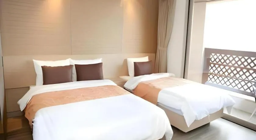 Bed in Richell Hotel