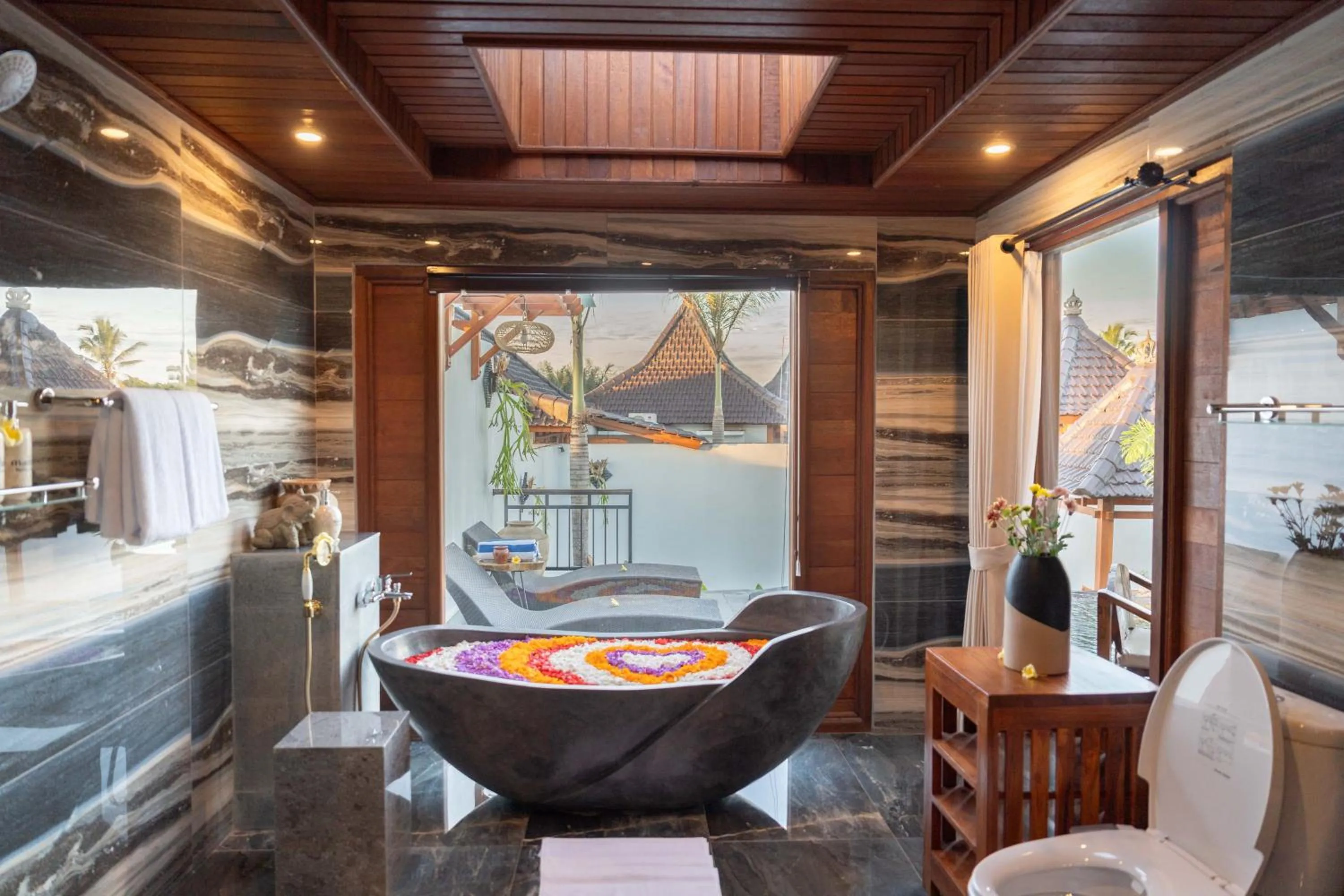 Bathroom in Maddu Suites