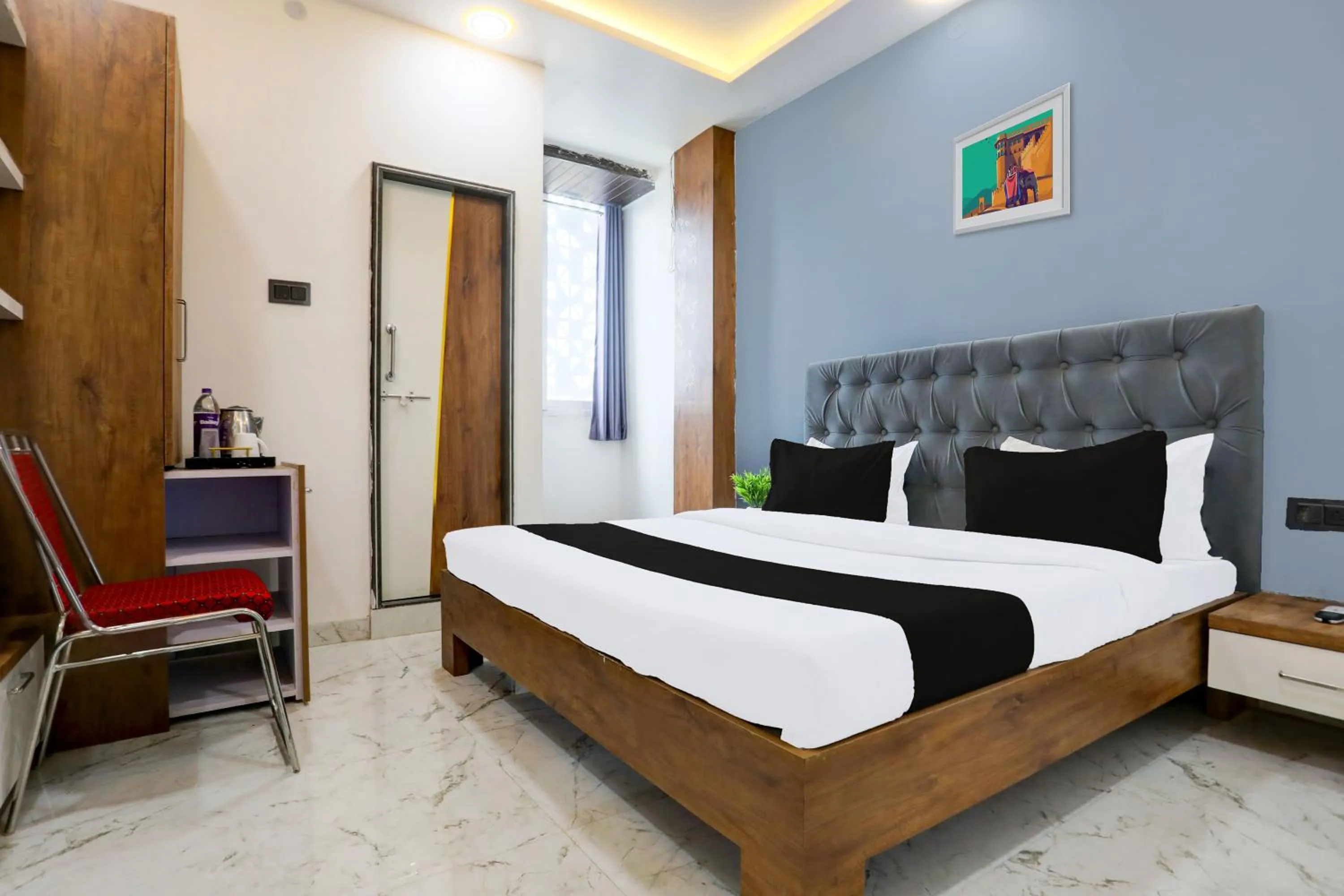 Bedroom, Bed in HOTEL O ANUSHTHAN