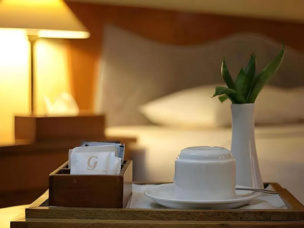 Bed in Makassar Golden Hotel