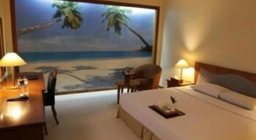 Bed in Makassar Golden Hotel