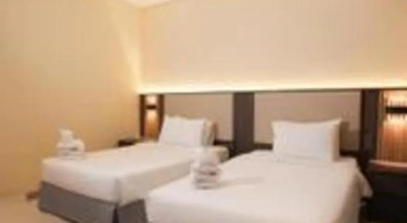 Bed in Makassar Golden Hotel