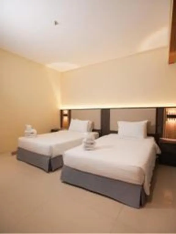 Bed in Makassar Golden Hotel