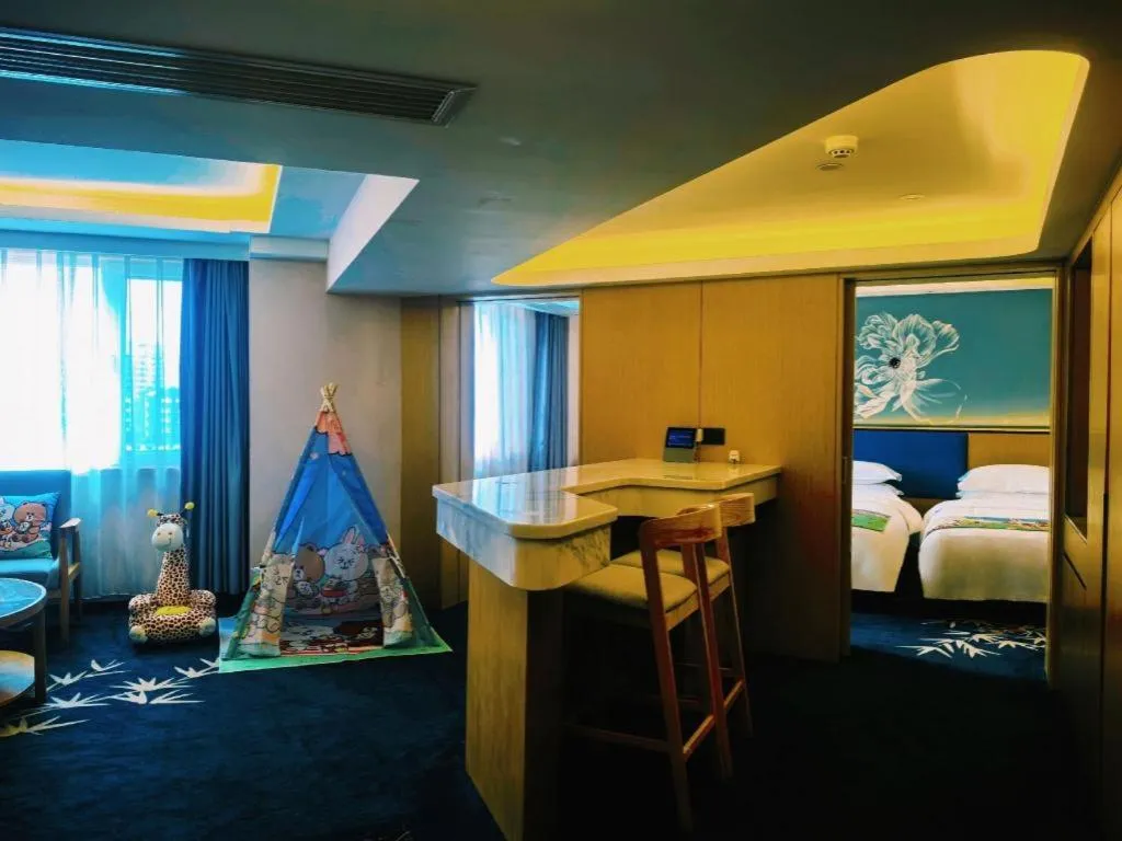 Bed in Rui Cheng Hotel