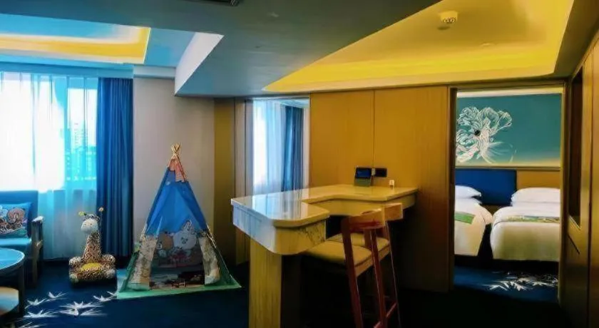 Bed in Rui Cheng Hotel