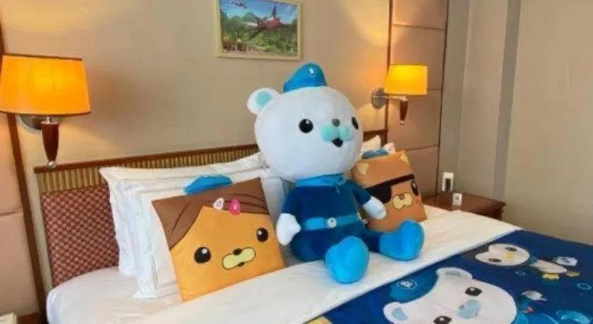 Bed in Jianguo Garden Hotel