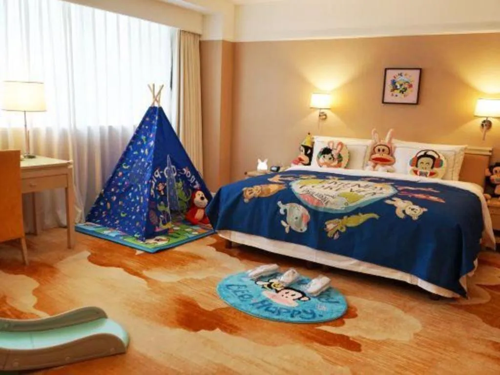 Bed in Jianguo Garden Hotel