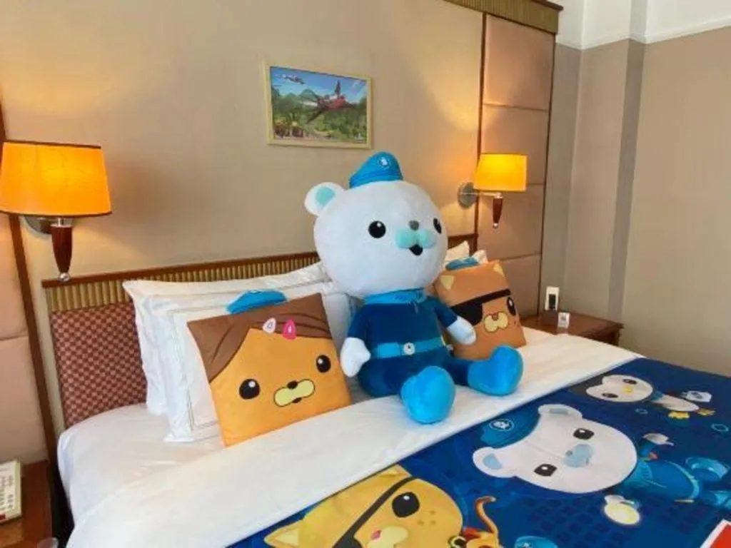 Bed in Jianguo Garden Hotel