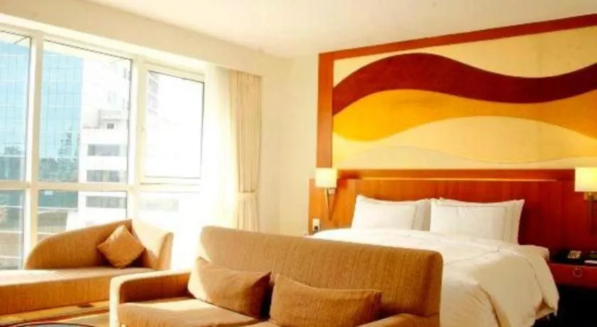 Bed in Jianguo Garden Hotel