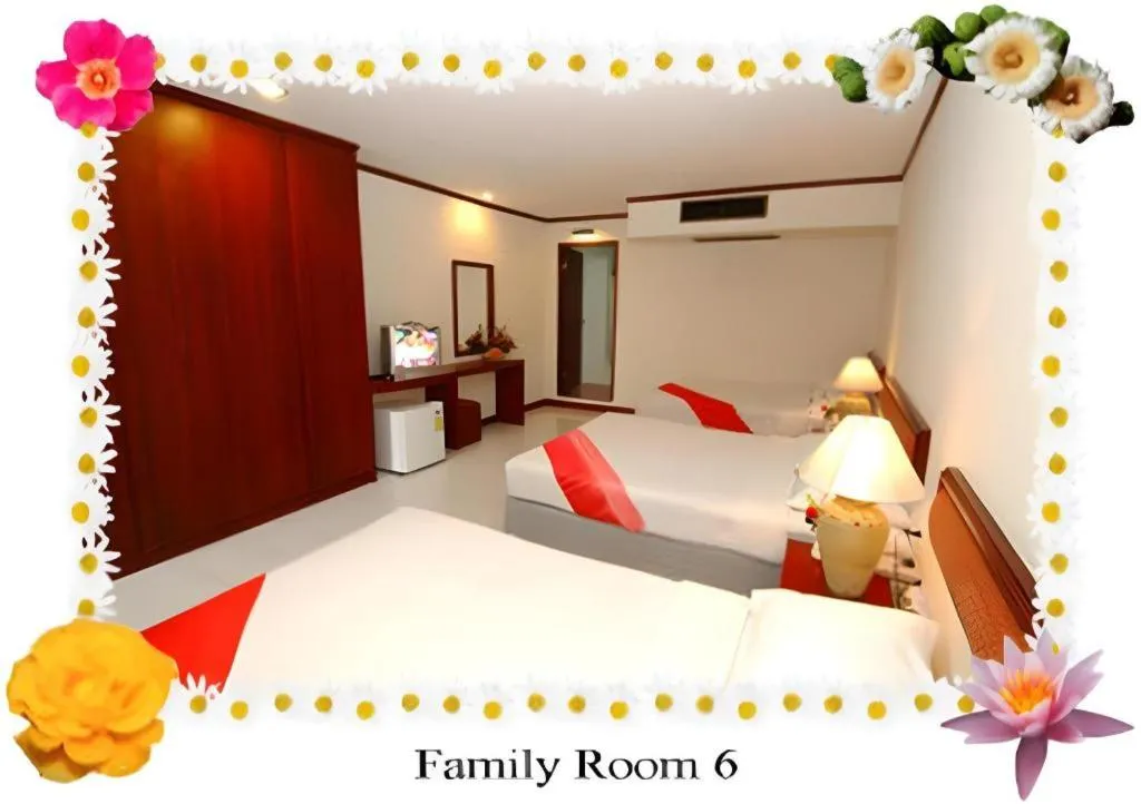 Bed in Phatad Valley Hotel