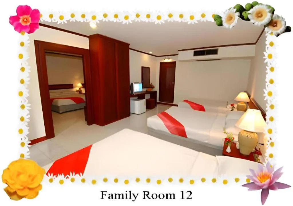 Bed in Phatad Valley Hotel