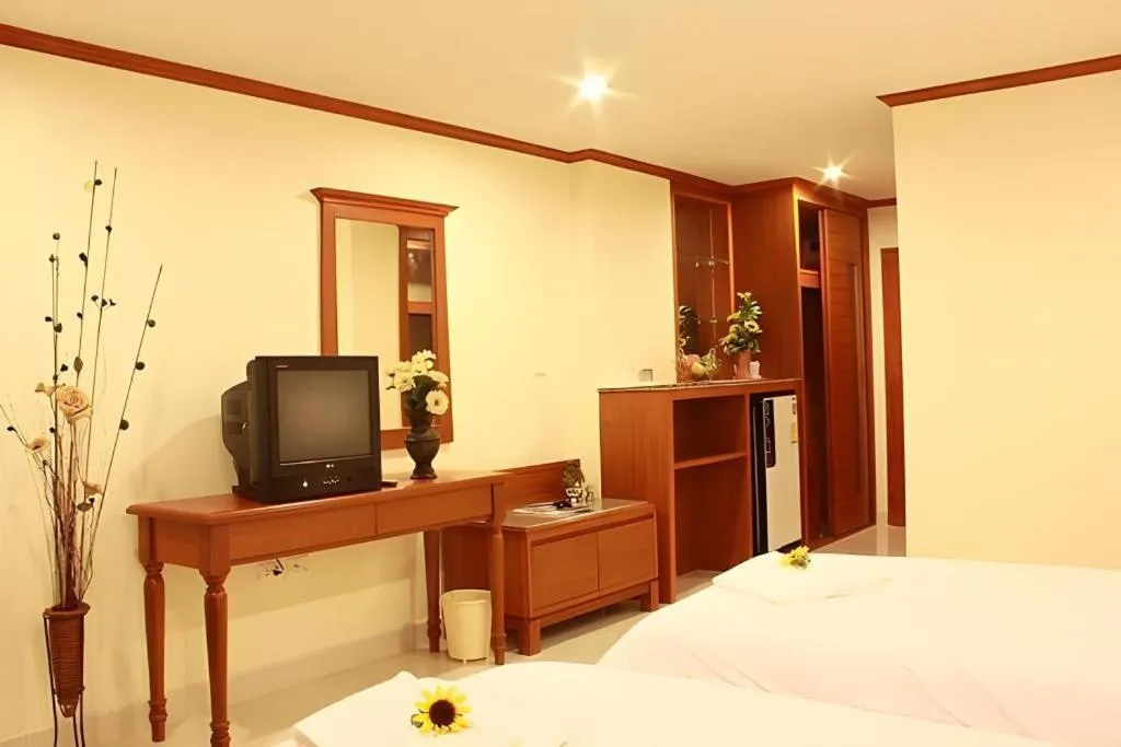 Bed in Phu View Talay Resort