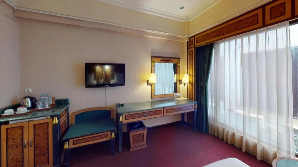 Bed in Gajahmada Graha Hotel