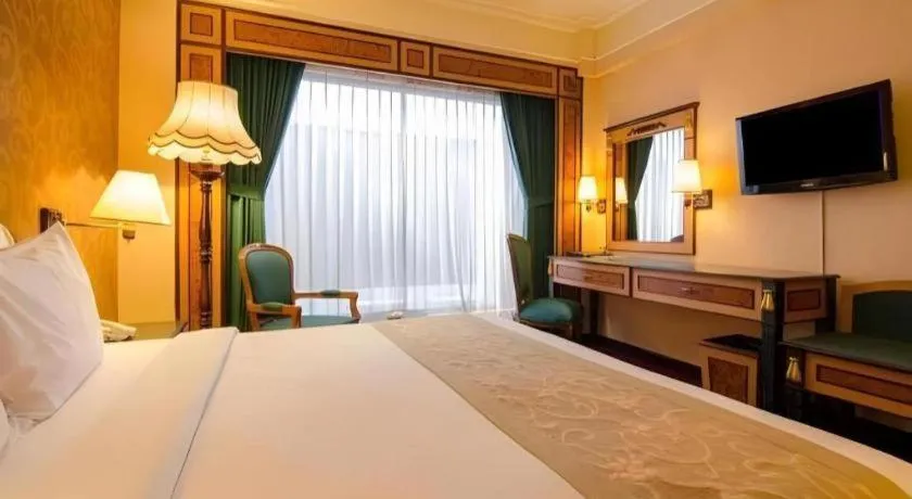 Bed in Gajahmada Graha Hotel